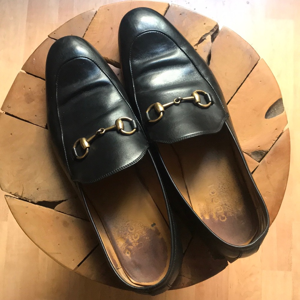 Gucci Jordaan leather loafer